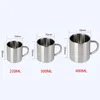 Mugs Nice 1pcs 220ml 300ml 400ml Stainless Steel Portable Mug Cup Double Wall Travel Tumbler Coffee Tea