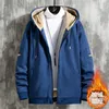 Heren Hoodies 2023 Men Wool Gevotte Sweatshirts Man Winter Warm Fleece Hoody Tracksuit Haperhood Dik M-4XL