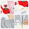 Kledingsets Spring herfst Babymeisjes Kinderen Cartoon Konijn Lange mouw T -shirtbroek Kinderen Casual kleding Infant Outfit 230203