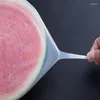 Couvercle de conservation des aliments de stockage de cuisine Ensemble de 3 pièces Membrane d'étanchéité en silicone de qualité Extensible Flexible Légumes et fruits Couvercle de récipient