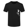 2022 Męskie projektanci T Shirt Man Womens Tshirts Designer z literami Drukuj krótkie koszule Letnie