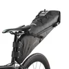 Borse laterali ROCKBROS Bike Impermeabile riflettente 10L Sella di grande capacità Ciclismo Pieghevole Coda posteriore MTB Borsa da bicicletta per baule da strada 0201