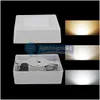 Led Panel Lights Ce Dimmable Light 9W 15W 21W Round / Square Surface Mounted Downlight Lighting Ceiling Spotlight 110240V Add Drop D Dhkar