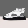 Lederen lederen teen echte zomer Romeinse clip aiyuqi dames schoenen muffin sandalen whs mto 230203 454