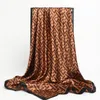 11 estilo 90-90cm impressão floral lenço de seda feminino alça longa saco cachecóis liso gradiente listra paris ombro tote fita de bagagem hea218v
