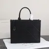 Tote Handbag Shopping Bags Women Handbags Purse Large Capacity Bag Cowhide Leather Interior Zip Pocket Triangle pattern Fashion Letter