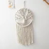 Dekorativa figurer Dream Catcher Tapestry Wind Chimes Wall Hanging Craft Ornament Bedroom Decoration Gift for Kids