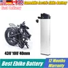 Batterie Li ion Ebike 48 V 48 V vélo électrique pliant 750 W 48 V 10,4 Ah 12,8 Ah 14 Ah vélo électrique intégré Akku pour 350 W 500 W 750 W 1000 W DCH-006 E Bike pliable e-Bike