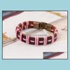 Charm Bracelets Charms Bangles Rope Man Jewelry Friend Leather Bracelet Drop Delivery Dh0Vg