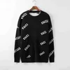 New Balencaigaity Designer Sweater Sweater Women Sweater Sensters Round Neck Pullover Letter