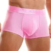 Cueca cueca sexy cueca boxer masculina jovem respirável juventude