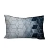 Kussen geometrische print fluweel deksel 30x50 lumbale kast voor bankmassage gooi thuis decoratieve s