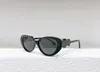 Zwart grijze designer zonnebril voor dames 4433 bril Designer zonnebril UV400 brillen met doos