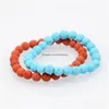 Beaded Lava Volcanic Stone Bracelet Mixed 11 Colors Natural Yoga Healing Reiki Prayer Nce Buddha Beads Drop Delivery Jewelry Bracelet Dh6R1