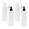 Förvaringsflaskor 5st tomma pumpens återfyllningsbara schampo -lotion dispensers för hem 250 ml