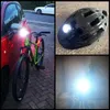S 2pcs mini bisiklet su geçirmez mtb binicilik lambası beyaz ışık ön bisiklet far kırmızı uyarı arka lamba 0202