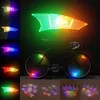 S Cycling Wheel LED Flash Walk Walning Riding Riding Strong Light Bike Talkes Excesssories 0202