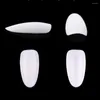 Nail Art Kits Short Full-stick Nails 600 Pieces Round Head Painted Plastic