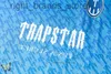 Trapstar 4TCT Trapstar Mesh Football Jersey Blue No.22 Men Sportwear T-Shirt Sunscreen Design 66ESS