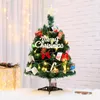 Weihnachtsdekorationen, 30–60 cm, Baum, künstliches PVC-Material, kann wiederverwendet werden, Christmasree 2023, Familienfeiertags-Party-Dekoration