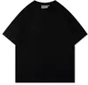ESS Designer Tide T Shirt Göğüs Mektubu Lamine Baskı Kısa Kollu High Street Loose Oversize Casual T-shirt Erkekler ve Kadınlar için %100 Pamuklu Üstler essential's tshirt