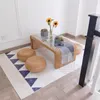 Ковры северные ковры коврик гостиные простые геометрия диван чайный стол