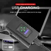 S USB دراجة أمامية قابلة لإعادة الشحن مع عرض طاقة 6 أوضاع مُنسيرة سلامة LIGHT Night MTB MTB LIGHT 0202