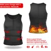 Men's Tank Tops Sweat Sauna Vest Waist Trainer Body Shaper Top Compression Shirt Belt Men