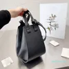 Neue Handlock-Tasche Damen Umhängetaschen Designer-Handtaschen Arc Drop 22 Umhängetasche Luxus-Mittelreißverschluss-Totes Cowide Große Kapazität Rindsleder-Geldbörsen