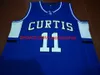 Vintage Curtis Isiah Thomas #11 Kolej Basketbol Forması Boyutu S-4XL 5XL Özel herhangi bir isim numarası Jersey
