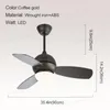 Ceiling Fans Nordic Fan Lamp Simple Log Room Living Household Led Mediterranean Restaurant Children Bedroom