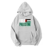 Felpa con cappuccio da uomo Fandone State of Palestine Funny Hooded Men Fashion Simple Fleece Morm Basic Casual Hip Hop Streetwear 230203 230203