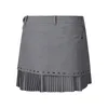 Tennis Skirts SALE! Womens Waist Bag Print Short Pleated Tail Sports Mini 230203