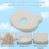 Pillows Baby Shaping Styling Pillow born Memory Foam Lying Sleeping Pillows Infant Neck Protection Pillow Head Protector 230203