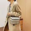 Taille Taschen Luxus Frau Brust Mode Quaste Leder Große Kapazität Umhängetasche Frauen Casual Niet Desing Travel Pack 230204