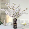 Decorative Flowers Gypsophila Artificial Bouquet Silk Cloth White Baby Breath Living Room Bedroom Wedding Home Decoration Fake Floral Tools