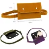 Waist Bags Fashion Women Girl Fanny Pack Belt Bag Pouch Travel Hip Bum Mini Purse Dark Green Black Purple Brown