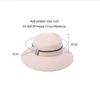 Berets X4049 Wool Felt Hat Wide Brim Ribbon Bucket Caps Womens Lolita Basin Cloche Fedora Cap