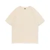 Kadın Tişörtleri Spot Logosu sol omuz yuvarlak yakalı kısa kol g % tarak pamuk iplik renk plakası makale paketiwomen's
