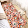 Carpet Bohemian Style Flannel Kitchen Mat Entrance Doormat Living Room Bedroom Floor Long Hallway Bathroom AntiSlip Rug 230204