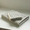 New Pure Cotton Classic Fashion Stripe Cotton Towel Bathroom Skin-Friendly Absorbent Bath Towel Towel 1224005