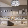 Luzes de teto Lâmpadas de cristal modernas Chandelier Living Dining Room Home decorativa Decorativa LED LEZNA NORDIC INLUSIDADE DE LUTARES DE