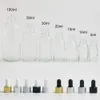 100pcs perfume bottle 18MM 18/410 Aluminum Bulb Glass Pipette Dropper Lid Cap for 5ml-100ml Oil Bottle