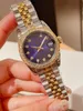 Titta på Automatisk mekanisk rörelsedesigner Titta på 36mm vattentät safirföretag Diamond Watch Ring Oyster Log 31 Series Automatisk klocka