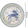 Plates Handmade Cute Birthday Party Kids Bone China Trinket Dish Breakfast Snack Dinner Plate Full Tableware Vajilla