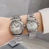 Женские часы оригинальный ремешок из нержавеющей стали Quartz watch 30 мм 36 -мм деловые дамы наручные часы из нержавеющей стали корпус Montre de Luxe