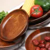 Bowls Acacia Lacquered Bowl El Household Restaurant Noodle Rice Hand Polished Wooden Tableware Pasta Salad