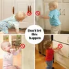 Baby Locks es# Magnetic Lock Protection From Children Baby Safety Door Stopper Child Drawer Cabinet Door Closer Limiter Security Locks 230203
