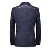 Abiti da uomo 2023 Slim Small Suit Jacket Gioventù stile coreano Trendy Top Uomo Tinta unita Stampa irregolare Large Size Single West