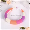 Stirnbänder Vintage Haar Hoop Farbverlauf Kontrast Farbe Schwamm Gepolstertes Stirnband Glänzend Party Kopfschmuck Drop Lieferung Schmuck Otiud